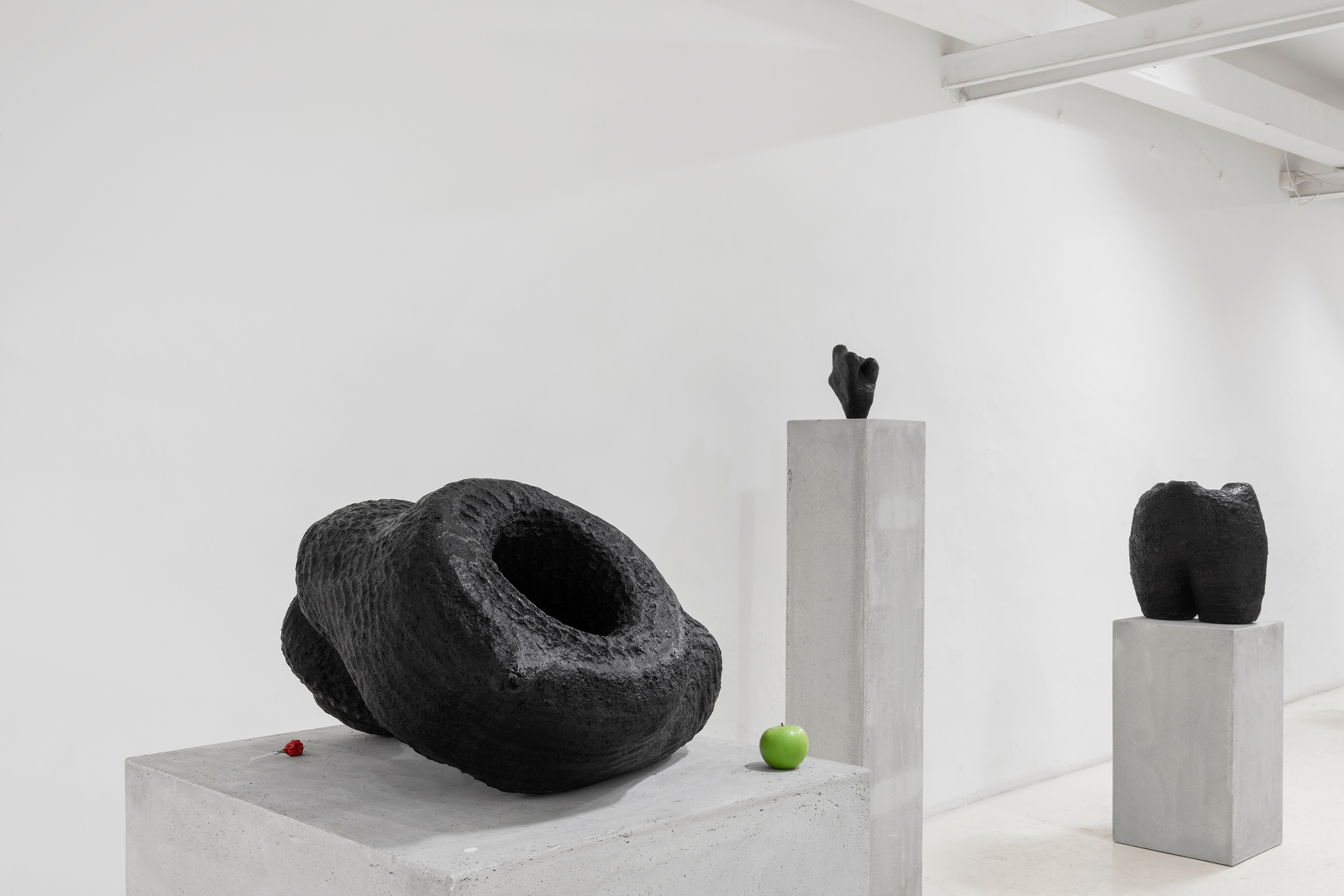 Namsal Siedlecki, Mvaḥ Chā, 2020. View of the exhibition curated by Marcello Smarrelli, Courtesy Fondazione Pastificio Cerere and the artist. Photo Andrea Veneri_2